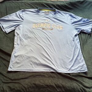 Under Armour Men's Light Blue Olympic Club Tee